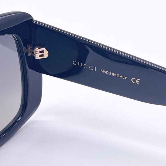 NEW GUCCI GG0141SN 001 NEW COLLECTION WOMEN’S SUNGLASSES GUCCI GG0141S - Picture 12 of 14